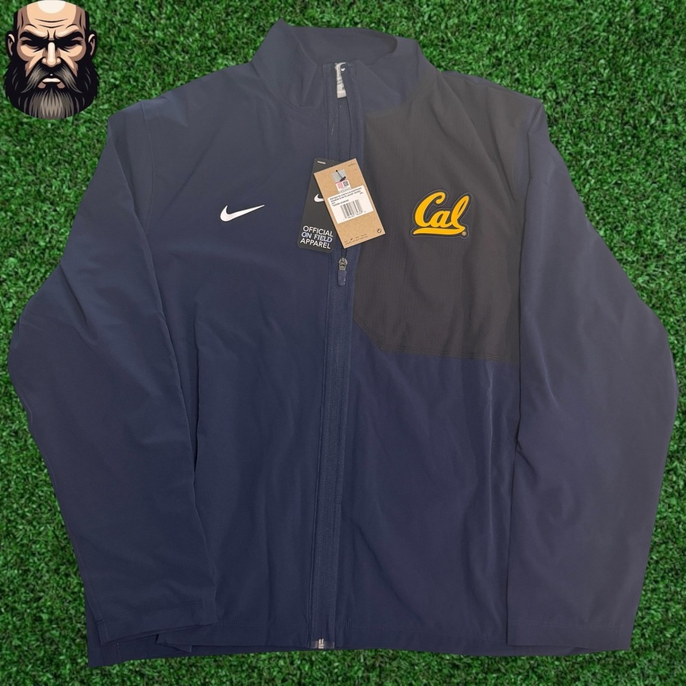 Nike Cal Bears Full Zip Woven Jacket ZWFQ2219D Women's Size 2XL